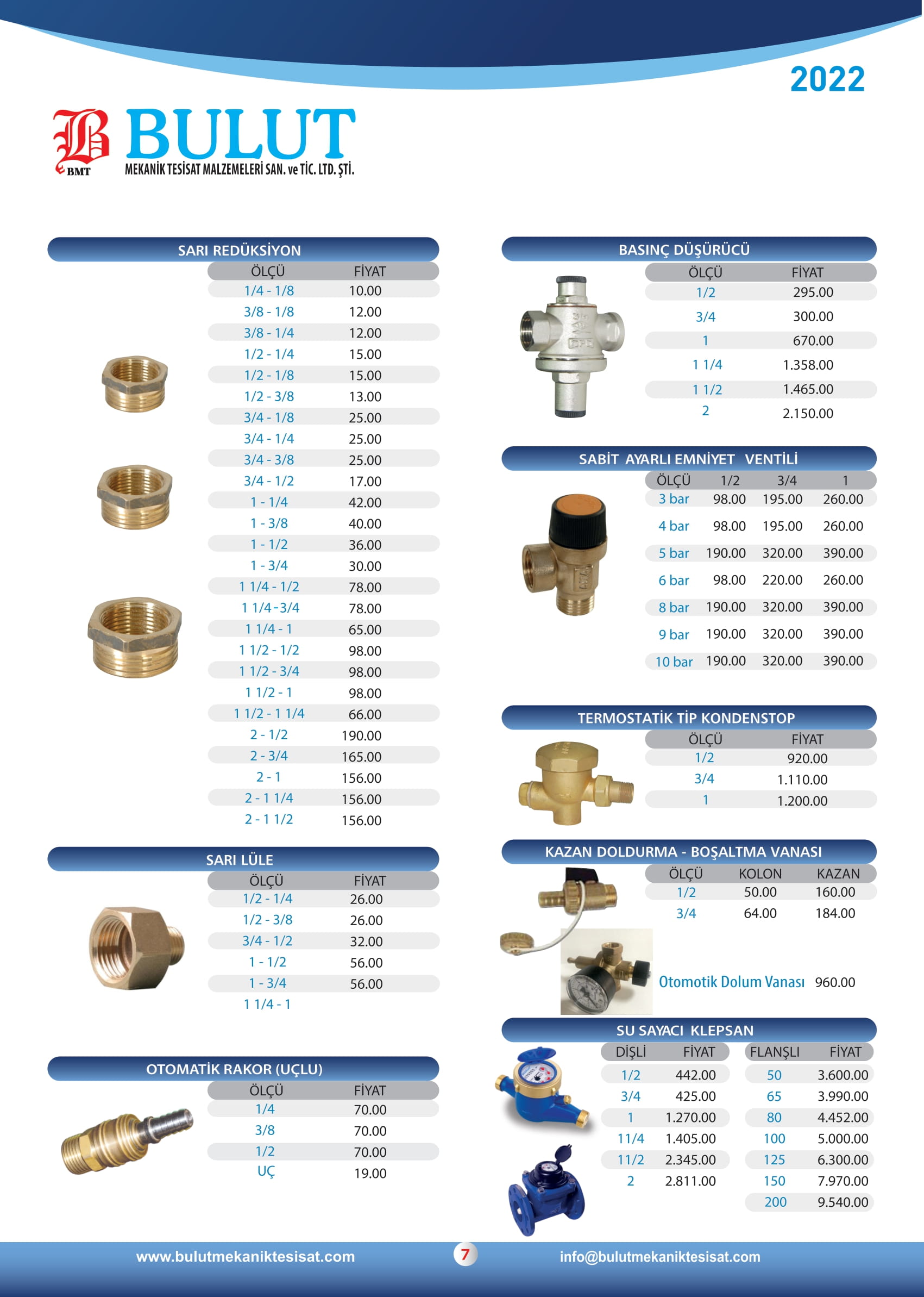 Sarı Bağlantı Teknik Malzemeler
