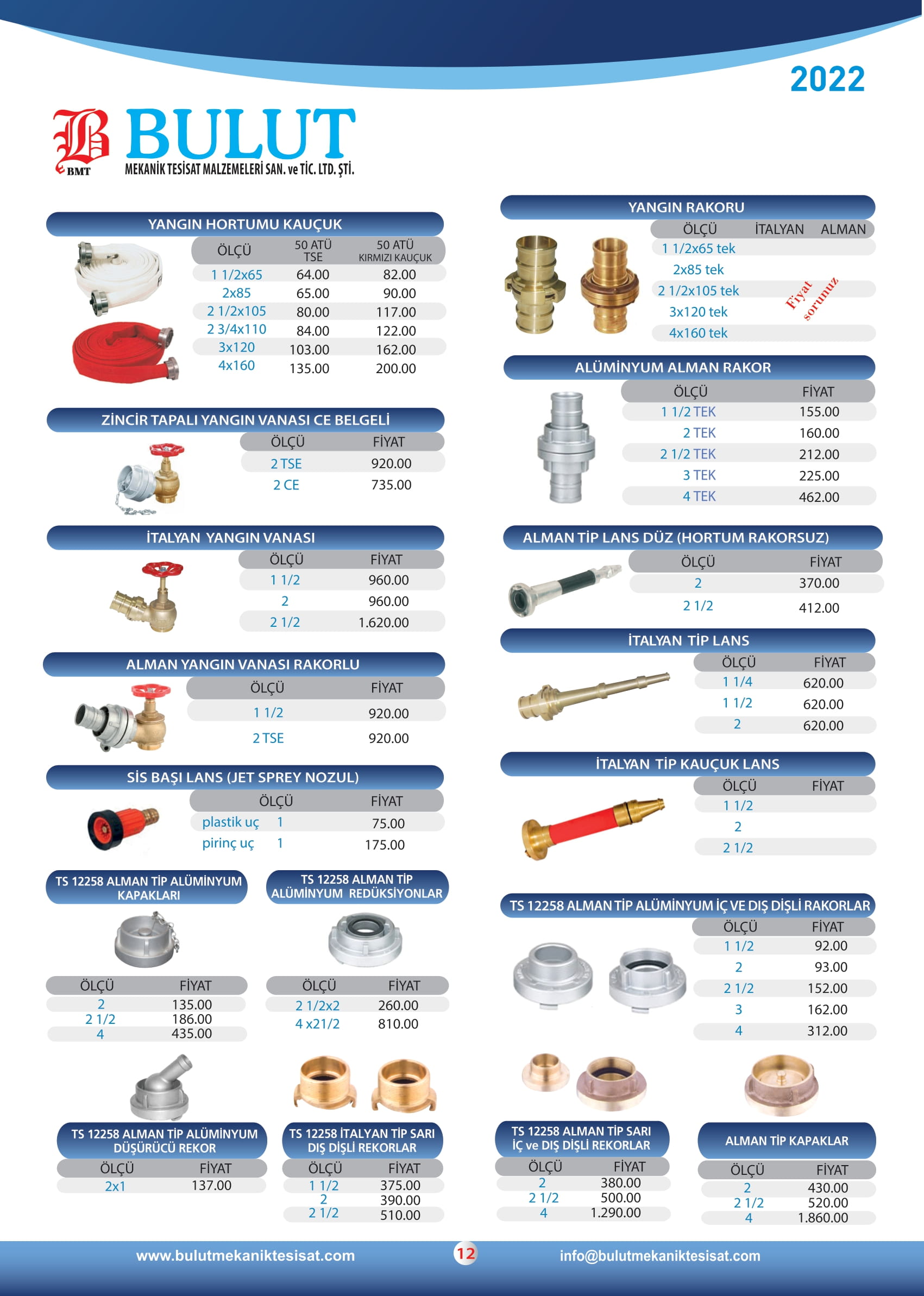 Yangın Tesisatı Grubu